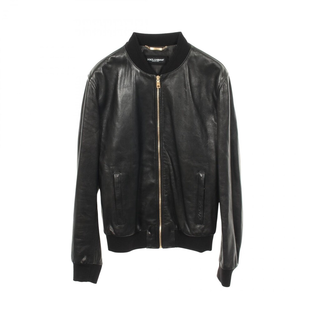 Dolce & Gabbana Zippy Leather Jacket #340138D10B